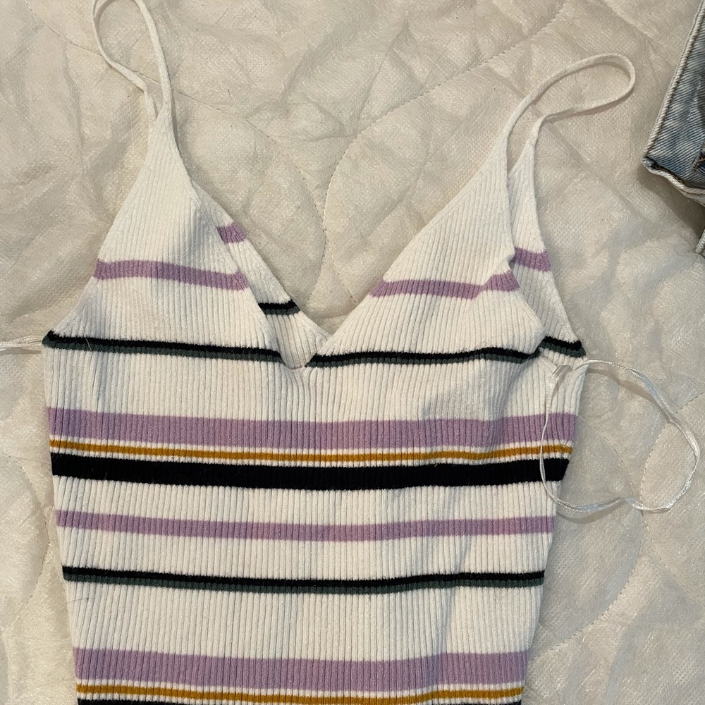 pacusn knit tank top
